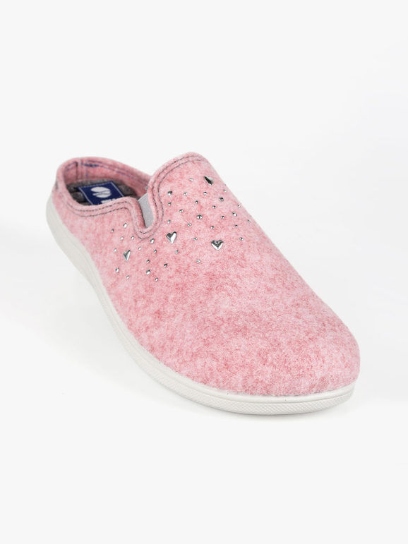 Inblu Pantofole donna in feltro EcoFriends Pantofole donna Rosa taglia 35