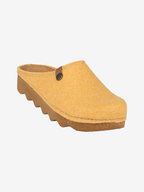 Inblu Pantofole donna in feltro Pantofole donna Giallo taglia 37