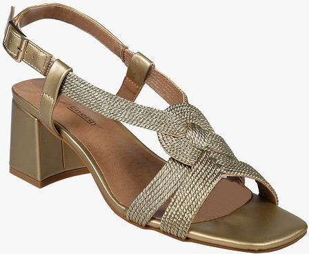 Energy Sandali donna con tacco Sandali con Tacco donna Oro taglia 37