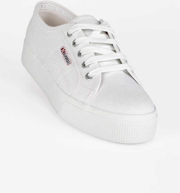 Superga Scarpe donna in tela con platform 2730 COTU Sneakers Basse donna Bianco taglia 41