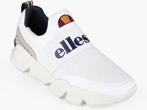 Ellesse Scarpe slip on in tessuto con zeppa Slip On donna Bianco taglia 39