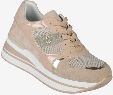 Queen Helena Sneakers donna con zeppa Sneakers con Zeppa donna Beige taglia 38