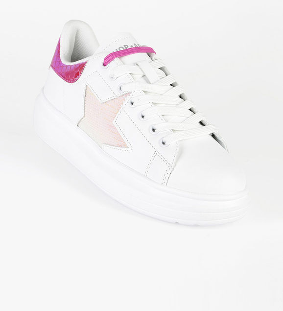 Shop Art Sneakers donna paillettes Sneakers con Zeppa donna Rosa taglia 37