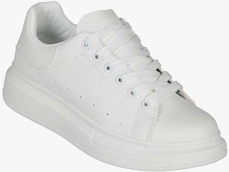 Leerd Sneakers donna stringate Sneakers con Zeppa donna Bianco taglia 40