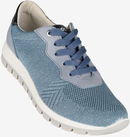 IGI&Co ; Sneakers in pelle donna con glitter Sneakers Basse donna Blu taglia 39