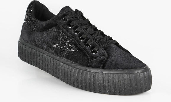 Energy Sneakers platform con glitter Sneakers Basse donna Nero taglia 36