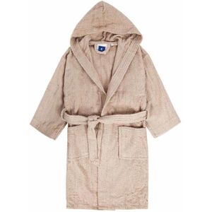 € Style Accappatoio bambini in spugna di cotone con cappuccio Teli Mare unisex bambino Beige taglia 08/10