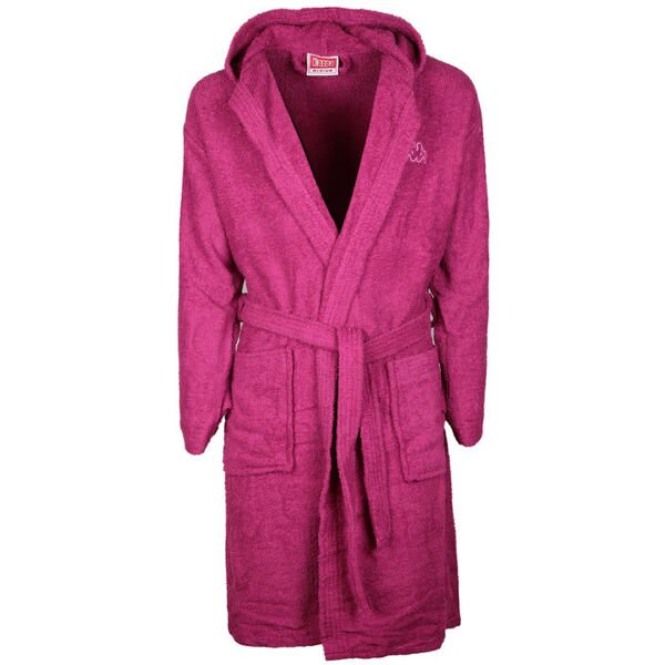 kappa accappatoio unisex in spugna con cappuccio accappatoi unisex fucsia taglia s