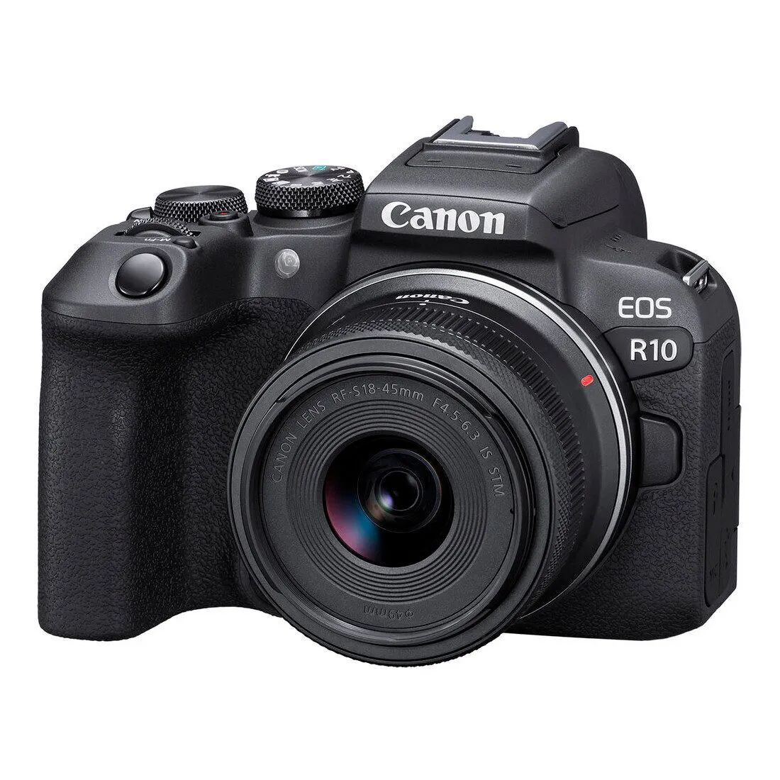 Canon EOS R10 + RF-S 18-45mm f/4.5-6.3 IS STM + adattatore EF-EOS R- ITA - Pronta consegna