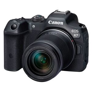 Canon EOS R7 Nero + RF-S 18-150mm f/3.5-6.3 IS STM + adattatore EF-EOS R- ITA - Pronta consegna