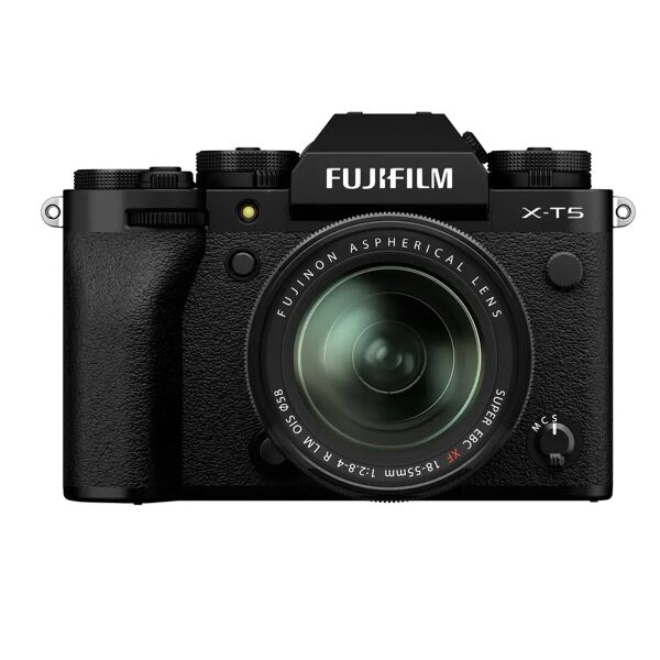 fujifilm x-t5 black+ xf 18-55 f/2.8-4.0 r lm- ita - pronta consegna