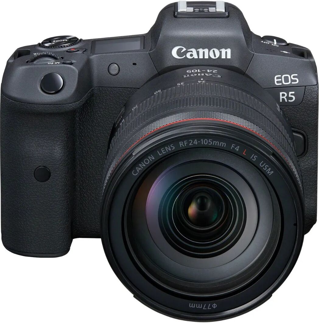 canon eos r5 nero + rf 24-105mm f / 4.0l is usm- ita - pronta consegna