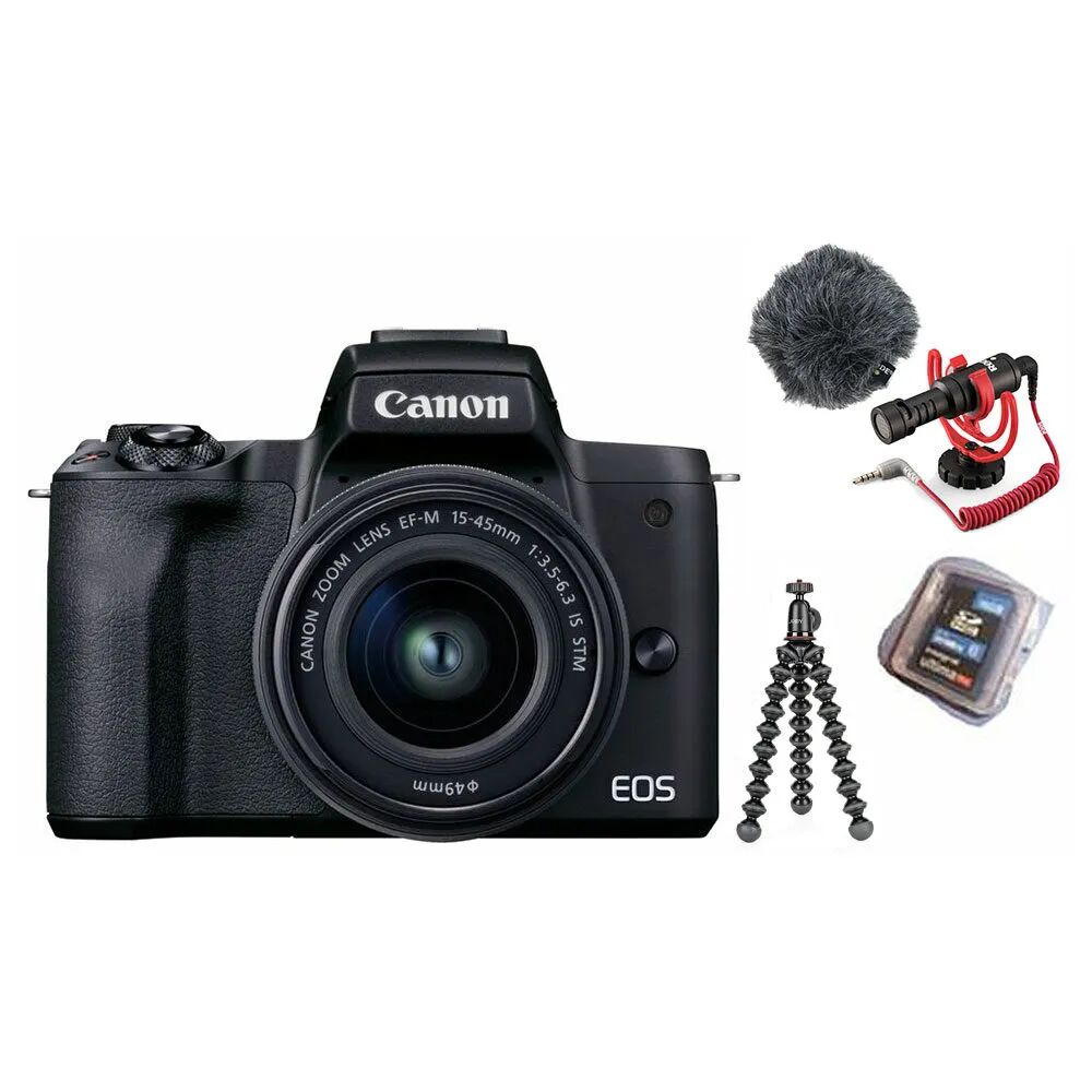 Canon EOS M50 Mark II Kit vlogger - Promo valida fino al 30 Novembre