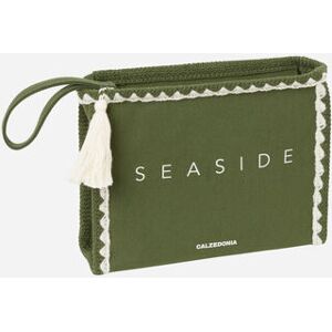 Calzedonia Pochette da Spiaggia Seaside Donna Verde TU