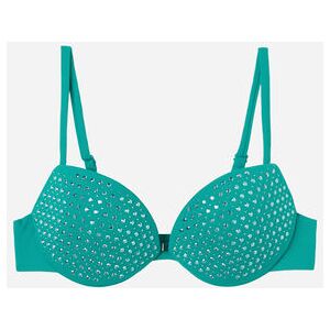 Calzedonia Push Up Imbottito Graduato Costume Luxury Stones Donna Blu 2