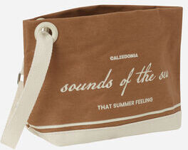 Calzedonia Pochette da Spiaggia Sounds of the Sea Donna Naturale TU