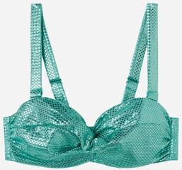 Calzedonia Fascia Leggermente Imbottita Costume Light Reflections Donna Verde 3