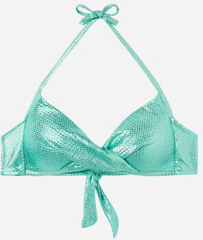 Calzedonia Triangolo Imbottito Graduato Costume Light Reflections Donna Verde 5