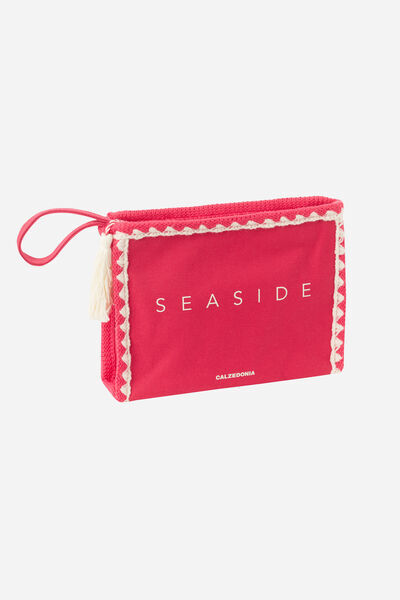 Calzedonia Pochette da Spiaggia Seaside Donna Rosa TU