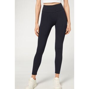 Calzedonia Leggings Modellanti Sport Donna Blu L