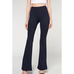 Calzedonia Leggings Flare Donna Blu S