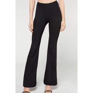 Calzedonia Leggings Flare Donna Nero XS