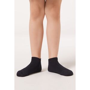 Calzedonia Calze Corte in Cotone da Bambini Unisex Blu 8