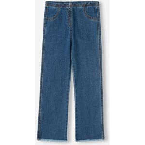 Calzedonia Leggings in Jeans a Zampa Cropped da Bambina Bambina Blu 9-10