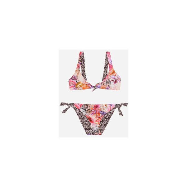 calzedonia costume due pezzi bambina wild foliage bambina multicolore 4