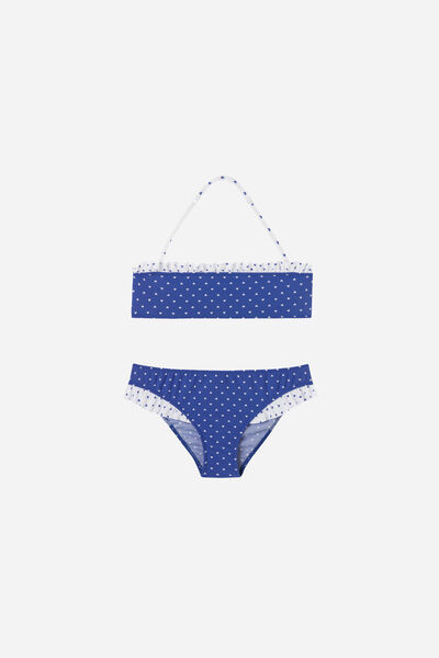 calzedonia costume due pezzi bambina point of blue bambina blu 6