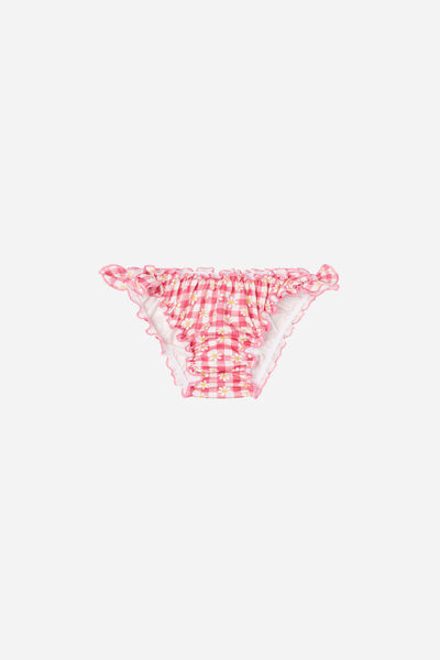 Calzedonia Slip Mare Bambina Pic-nic Flowers Bambina Rosso 6