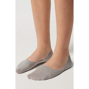 Calzedonia Fantasmini Unisex Elasticizzati con Silicone Donna Grigio 42-43