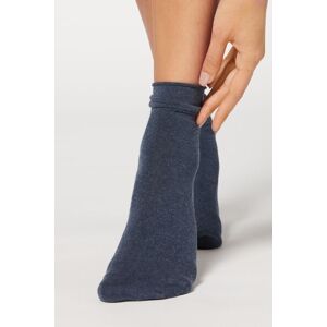 Calzedonia Calze Corte con Cashmere Donna Blu 39-41