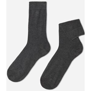 Calzedonia Calze Corte con Cashmere da Uomo Uomo Grigio 46-47