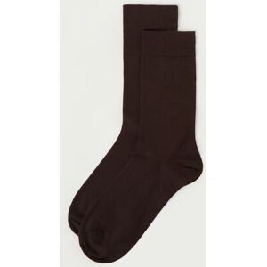 Calzedonia Calze Corte in Caldo Cotone da Uomo Uomo Marrone 40-41