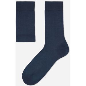 Calzedonia Calze Corte con Filo di Scozia da Uomo Uomo Blu 11MZ