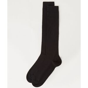 Calzedonia Calze Lunghe in Cotone elasticizzato da Uomo Uomo Nero 40-41