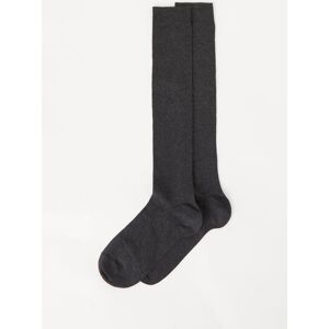 Calzedonia Calze Lunghe in Cotone elasticizzato da Uomo Uomo Grigio 42-43