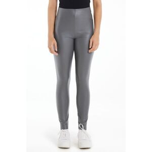 Tezenis Leggings Termici Effetto Spalmato Donna Metallico Tamaño M