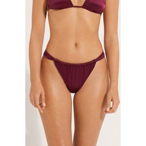 Tezenis Bikini Brasiliano Scorrevole Shiny Bordeaux Donna Rosso Tamaño XS