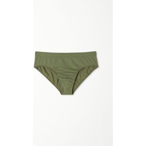 Tezenis Costume Slip Basic Microfibra Tinta Unita Uomo Verde Tamaño M