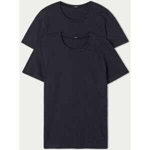 Tezenis 2 X Maglia Manica Corta Unisex in Jersey Unisex Blu Tamaño 4/5