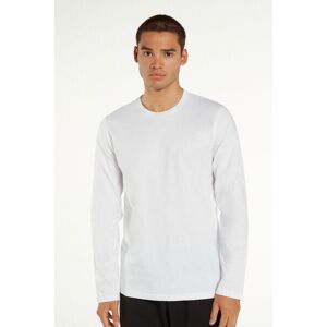 Tezenis Maglia Girocollo Manica Lunga Cotone Uomo Bianco Tamaño XXL