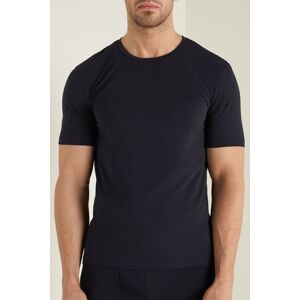 Tezenis T-Shirt in Cotone Elasticizzato Uomo Blu Tamaño XL