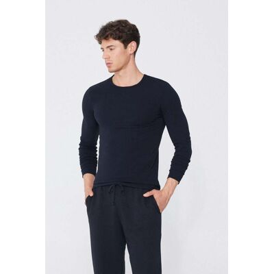 Tezenis Maglia Termica Girocollo a Manica Lunga Uomo Uomo Blu Tamaño S Tezenis Maglia Termica Girocollo a Manica Lunga Uomo Uomo Blu Tamaño S