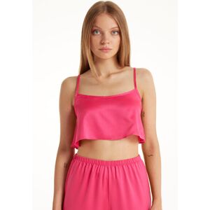 Tezenis Canotta Corta Raso Colorful Tulle Donna Rosa Tamaño S