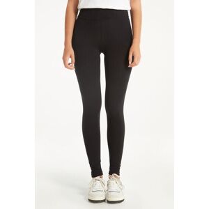 Tezenis Leggings in Cotone Donna Nero Tamaño S