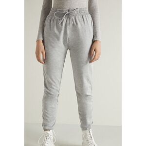 Tezenis Jogger con Tasca a Filetto e Coulisse Donna Grigio Tamaño L