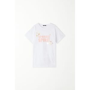Tezenis T-Shirt Girocollo in Cotone con Stampa Bambina Stampa Tamaño 12-13