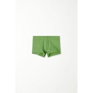 Tezenis Boxer Basic Bimbo in Cotone Colorato Bambino Verde Tamaño 8-9